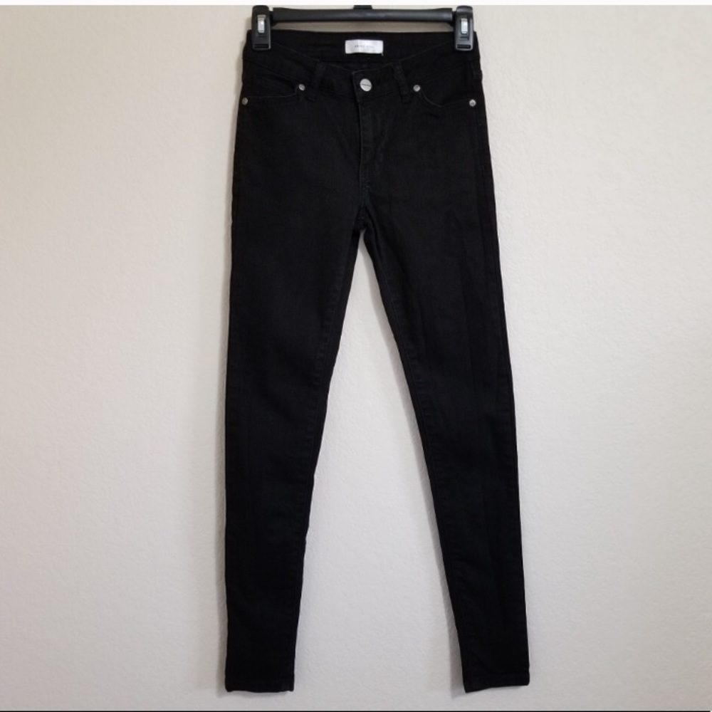 Anine Bing black skinny jeans
